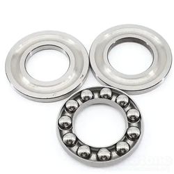 Ujk Mini Thrust Bearings 51101 12X26X9mm - Compact for Instruments Annular Ball Bearing Thrust Ball Bearing Inch Series
