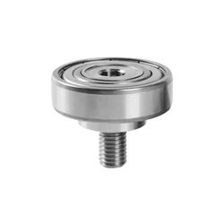 External Thread Bearing with Screw Stainless Steel 304 Bearing Wheel Roller Shaft Rod Screw Track Small Pulley Guide Wheel