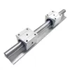 Aluminum Alloy Open Top Wire Locking Ring Support Rail Unit Linear Optical Axis Guide with Dedicated Bearing Seat