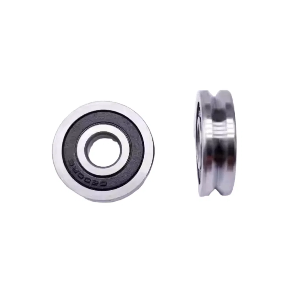 with V-Groove Spring Machine Pulley Straightener Guide Wheel Small Bearing V608zz V608/22 V608/23 V608/26 V-Shaped Wheel pictures & photos