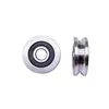 with V-Groove Spring Machine Pulley Straightener Guide Wheel Small Bearing V608zz V608/22 V608/23 V608/26 V-Shaped Wheel