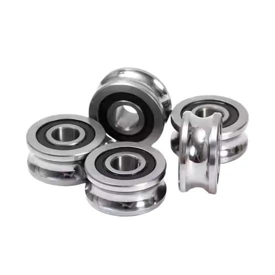 U Groove Bearing Roller Wheel Pulley Ball Bearing Guide Track Roller Bearings Sg20-2RS 6X24X11mm pictures & photos