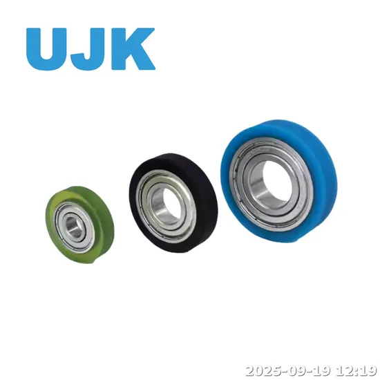 High Temperature Material U Shape Plastic Pulley Outer Diameter 44mm Big Pulley with Bearing pictures & photos