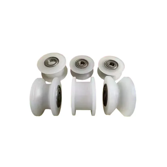 Custom PA6 Black Plastic Nylon Sheave Pulley Bearings Timing Type for Transmission Machinery Construction Industries POM OEM pictures & photos