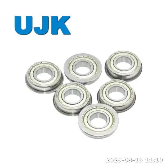 Flanged Ball Bearings Mf95zz Open 5X9X10.2X2.5X0.6 Mf95zz Zz 5X9X10.2X3X0.6 for Pneumatic Valve Spindles Flow Meter Impellers pictures & photos
