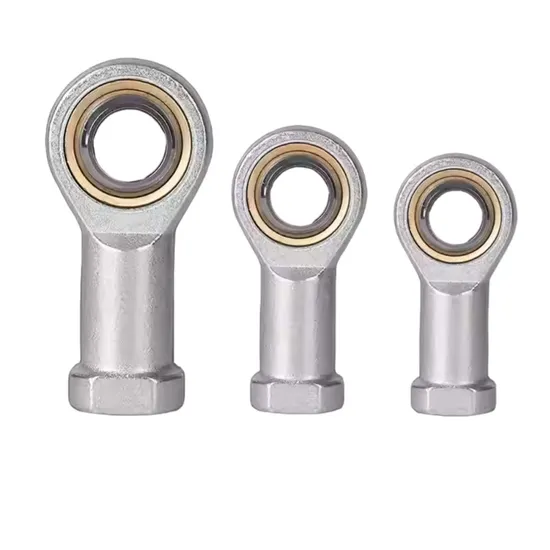 Male Rod End Bearing with Grease Hole POS6 8 10 12 14 16 18 POS12 M12X1.75 Bearing Machine Link Ball Bearing pictures & photos