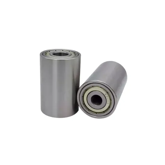 Custom Polyurethane Wheel Industrial Roller Two Bearings PU Conveyor Drive Rollers Heavy Duty Urethane Rubber Roller Recovering pictures & photos
