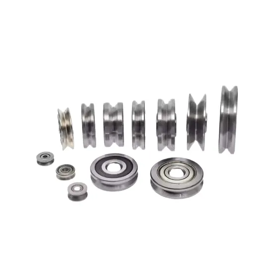 Wire Guides Straightening U Groove Track Roller Bearings 6.5*31.8*8/9.5 Stainless Steel Material U V Type Bearings Hot Selling pictures & photos