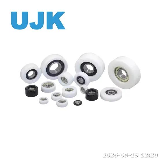 High Temperature Material U Shape Plastic Pulley Outer Diameter 44mm Big Pulley with Bearing pictures & photos