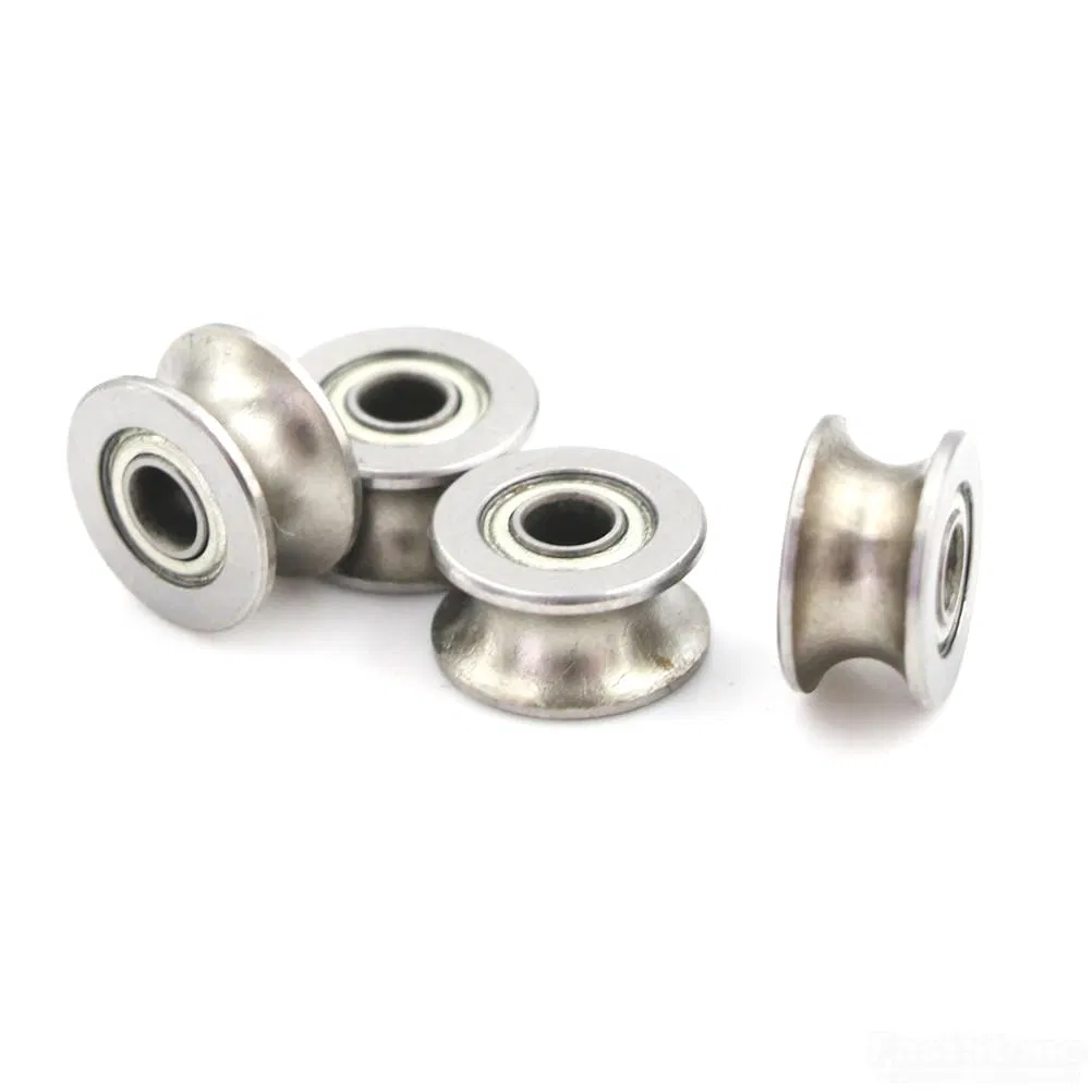 U or V-Groove Miniature Roller (straightening wheel) , Wire Wheel Bearing 6252rsv1.5-90 6252rsv2-120 M624zzv3-135 624zzv0.6-90 SL11162rsv0.6-90 SL13162rsv0. pictures & photos