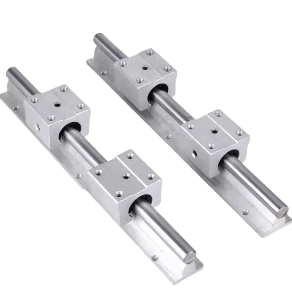 SBR Series Open Type Aluminium Round Linear Guide Block Bearing Unit SBR16luu SBR16uu for SBR16 Linear Rail pictures & photos
