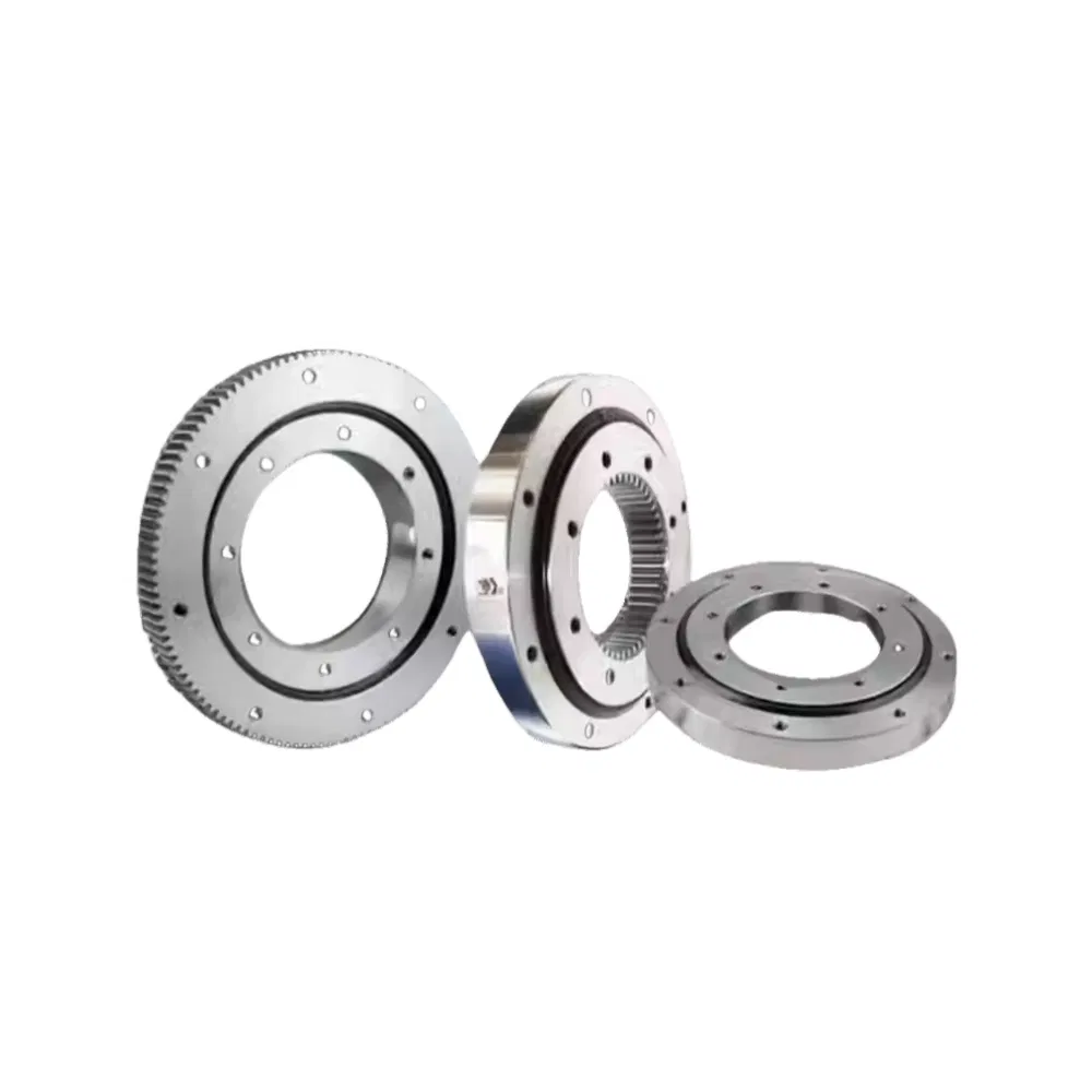 Efficient Performance Excavator Slewing Bearings Outer Gear Turntable Slew Ring Bearing for Medical Robotics pictures & photos