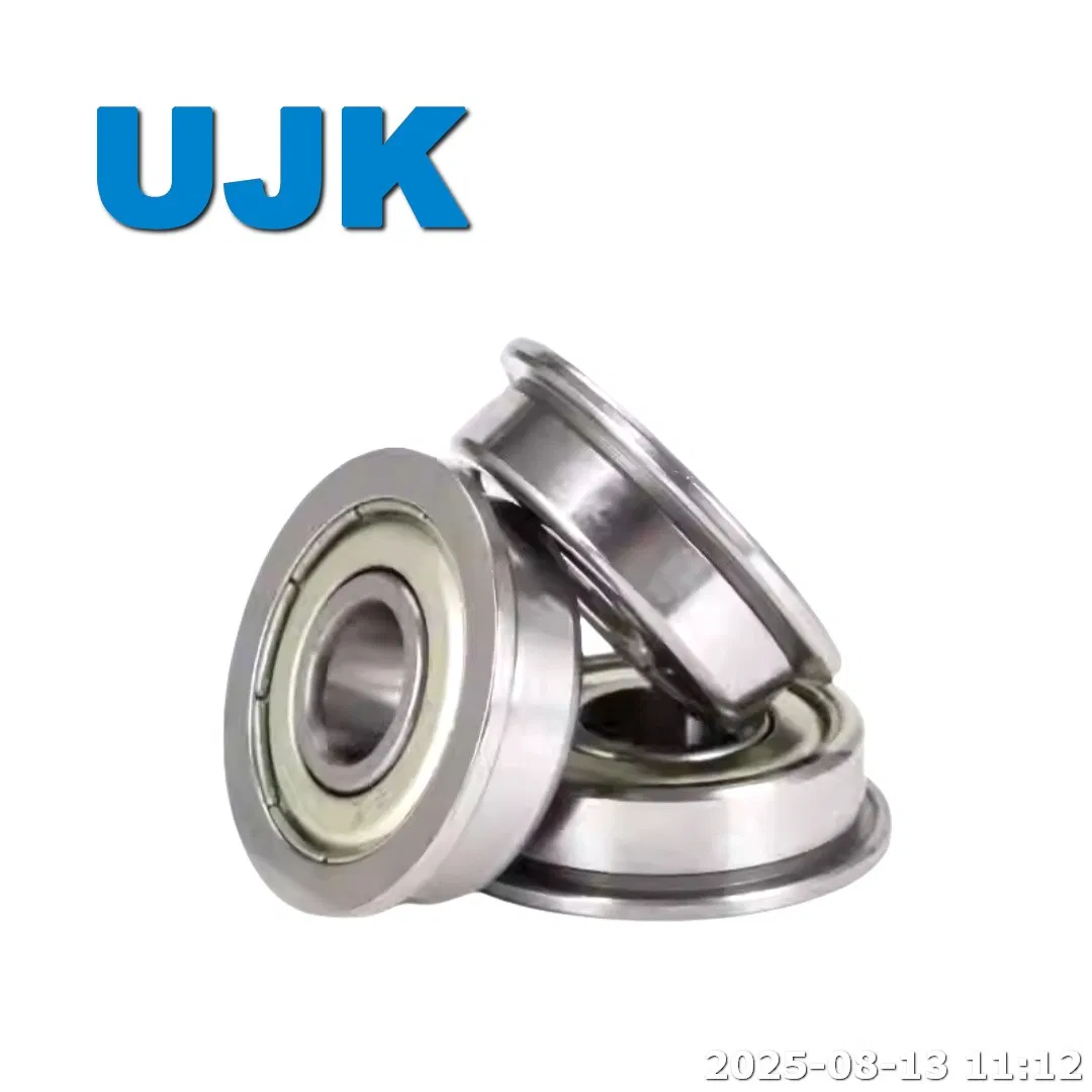 Flanged Ball Bearings Mf128zz Open 8X12X13.2X2.5X0.6 Mf128zz Zz 8X12X13.6X3.5X0.8 for Missile Fin Control Servos Satellite Solar Array Deployment Hinges pictures & photos