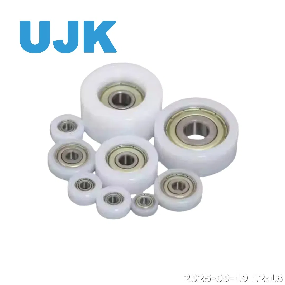 Electric Forklift Silent Rubber Wheels Manual Hydraulic Trolley Unloading Aluminum Alloy Hub Bearing Pulley pictures & photos