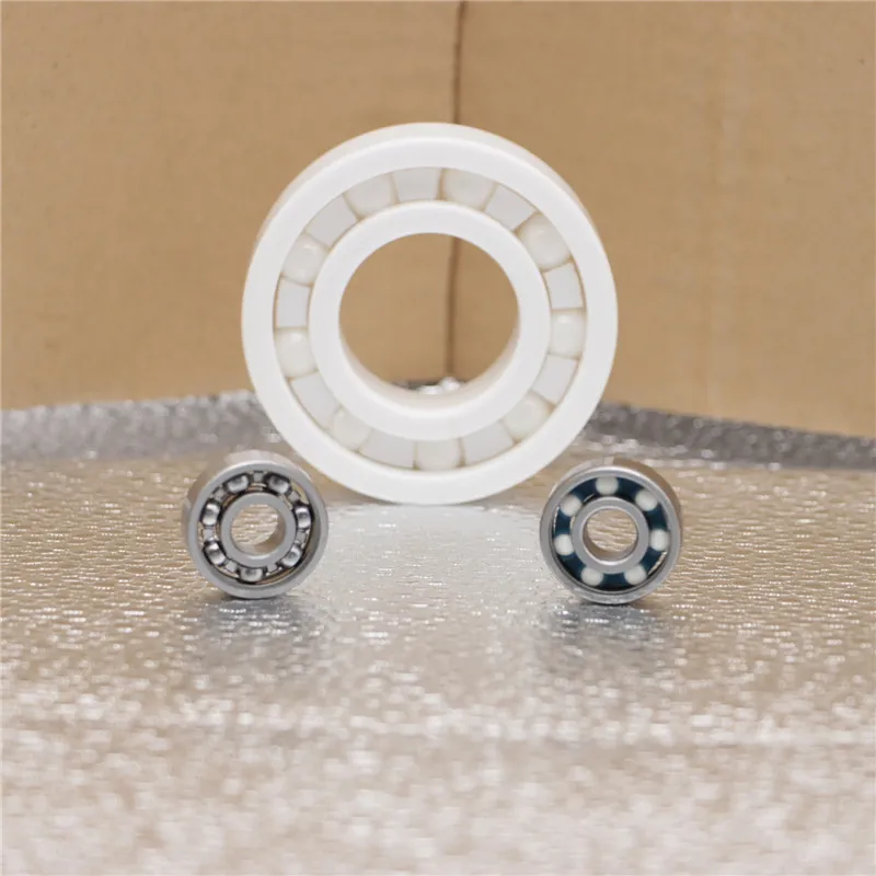 High-Speed Cageless Ceramic Deep Groove Ball Bearing 608 Zro2 Si3n4 Full Ceramic Bearings High Temperature Resistance Restaurant pictures & photos