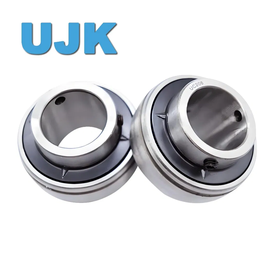 UC202-9 9/16X1.8504X1.2205X0.6693 Insert Bearing Setscrew Locking for Food Processing Equipment pictures & photos