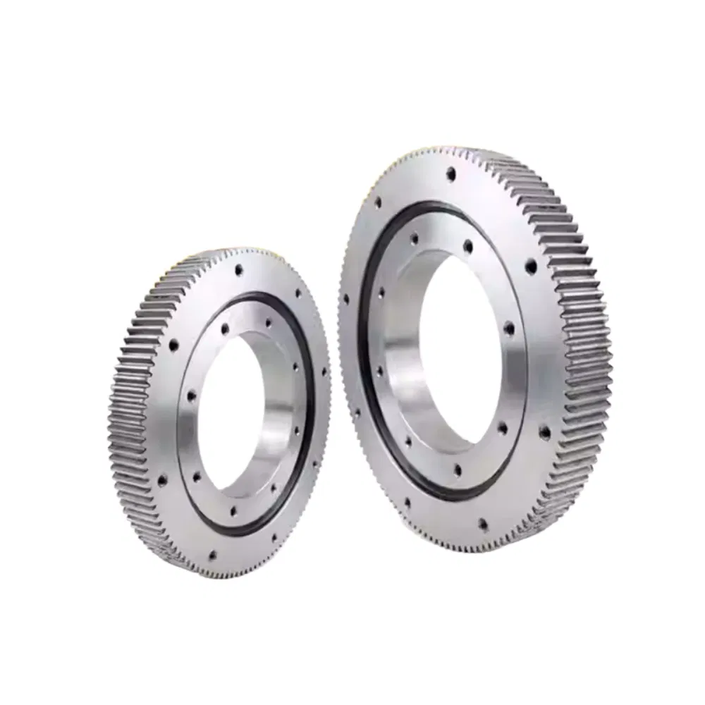 Efficient Performance Excavator Slewing Bearings Outer Gear Turntable Slew Ring Bearing for Medical Robotics pictures & photos