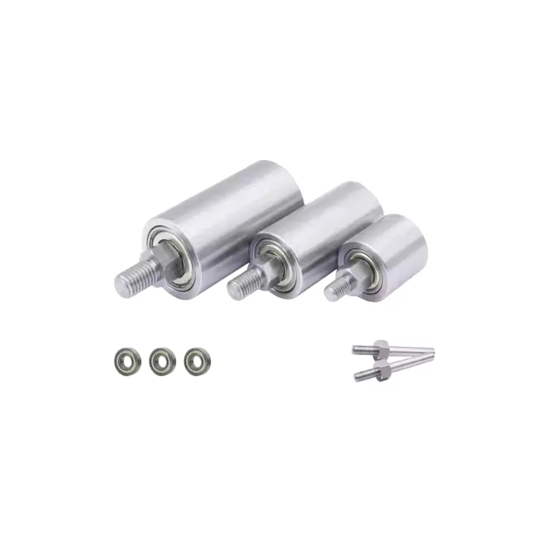 Custom Polyurethane Wheel Industrial Roller Two Bearings PU Conveyor Drive Rollers Heavy Duty Urethane Rubber Roller Recovering pictures & photos