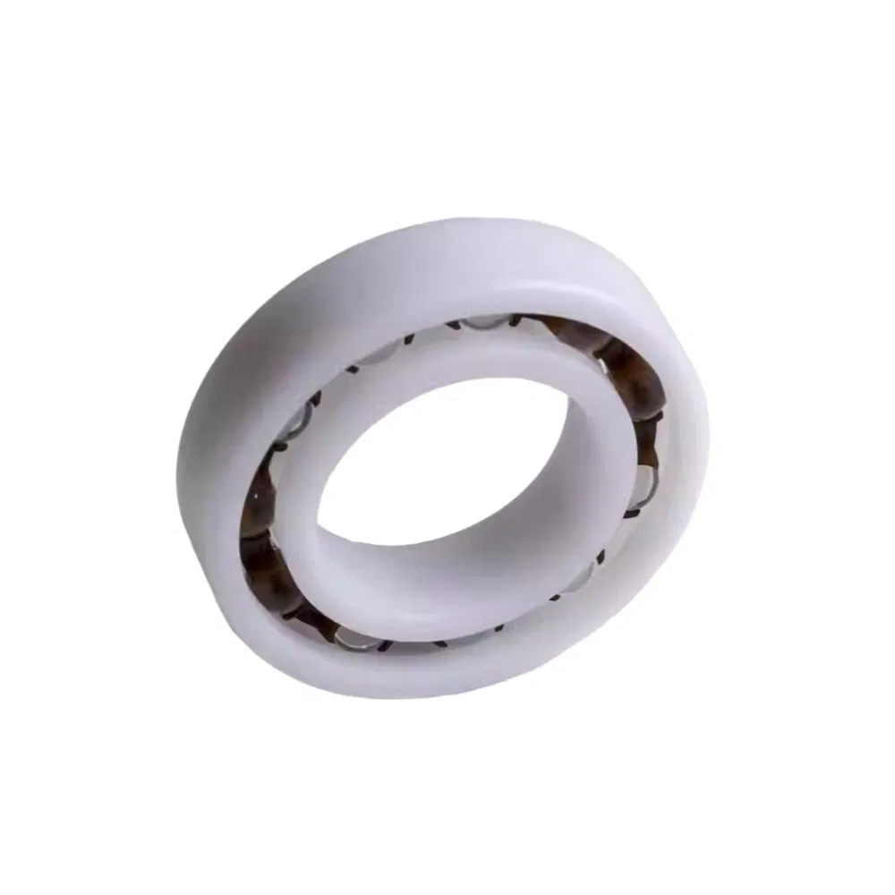 Custom Non-Standard Plastic Coated Bearings, Nylon/POM/PU Wrapped Deep Groove Ball Bearing, OEM/ODM Plastic Roller with Precision Steel Core, Tailored Sizes & S pictures & photos