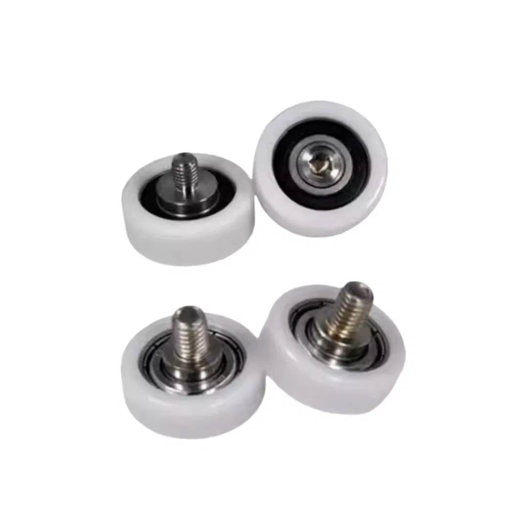 U625zz U626 Nylon Pulley U Groove Ball Bearing Roller Guide Wheel 5X20X7mm 6X40X18mm Double Metal Shielded Chrome Steel Bearings pictures & photos