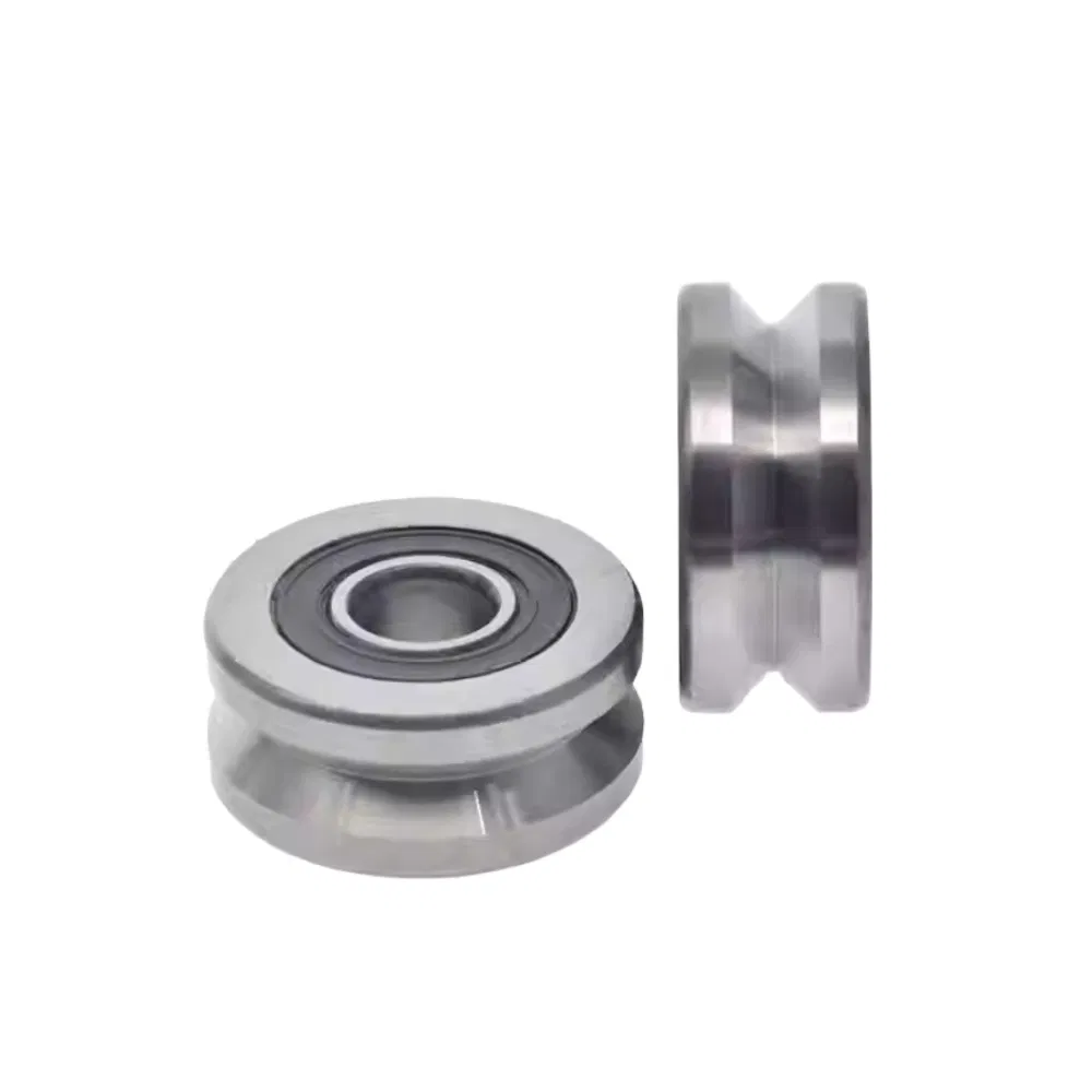 U or V groove micro roller (straightening wheel), line wheel bearing Outer Ring groove V-shaped U-shaped groove Roller Guide V626ZZ Bearing A603-ZZ A603 2z Stra pictures & photos