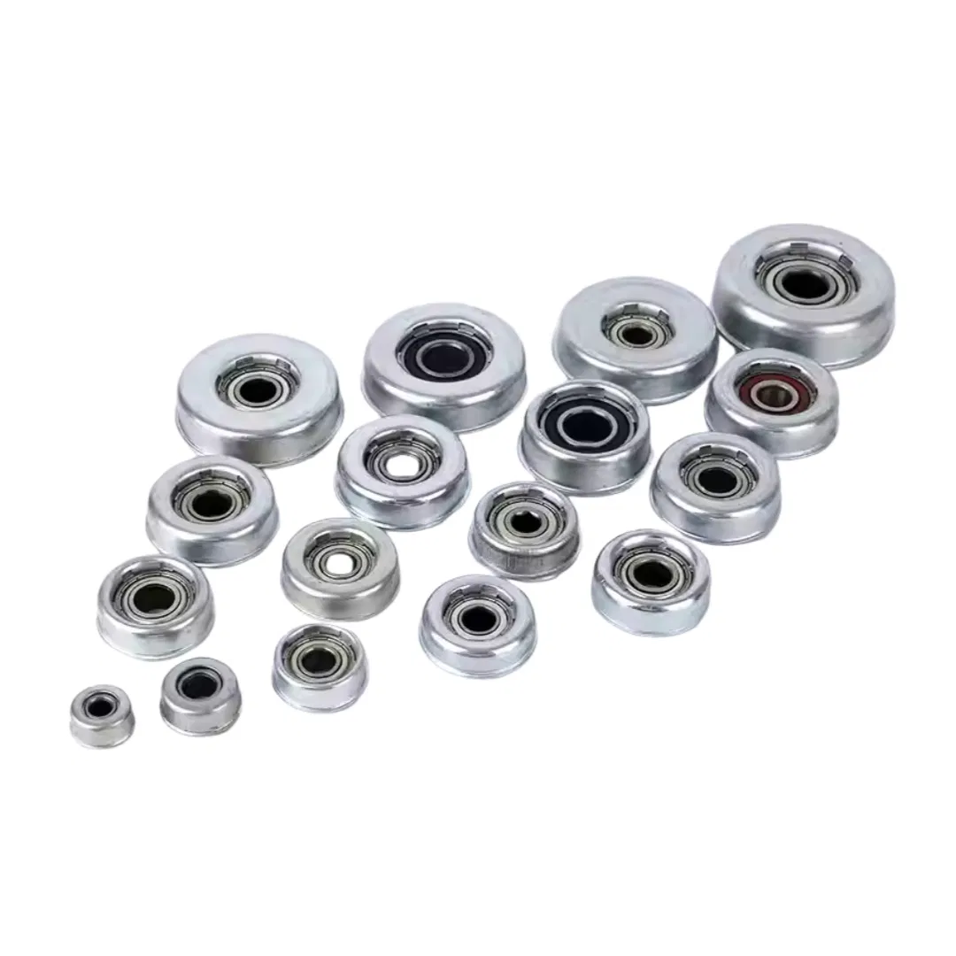 Customized OEM Small Stainless Steel Stamped Flange Bearings for Various Small Wheels pictures & photos