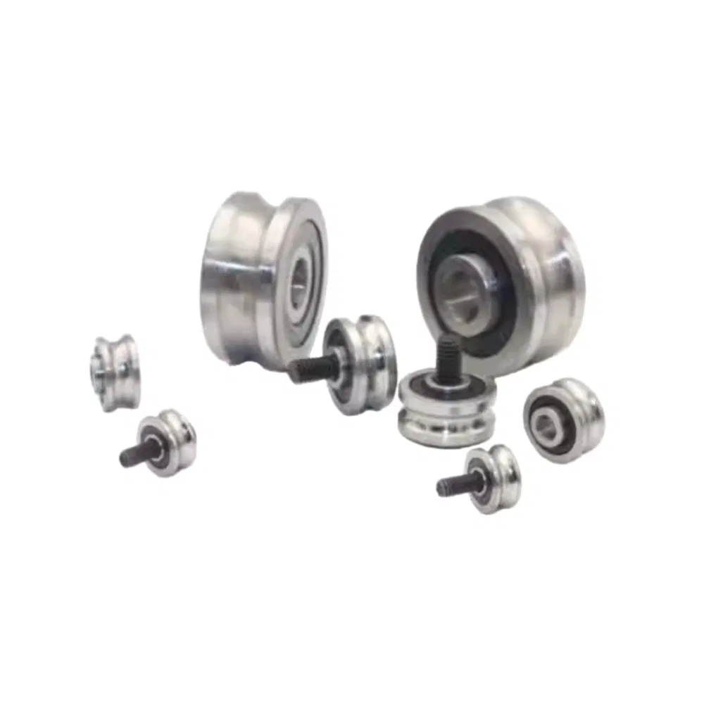 U Groove Bearing Roller Wheel Pulley Ball Bearing Guide Track Roller Bearings Sg20-2RS 6X24X11mm pictures & photos