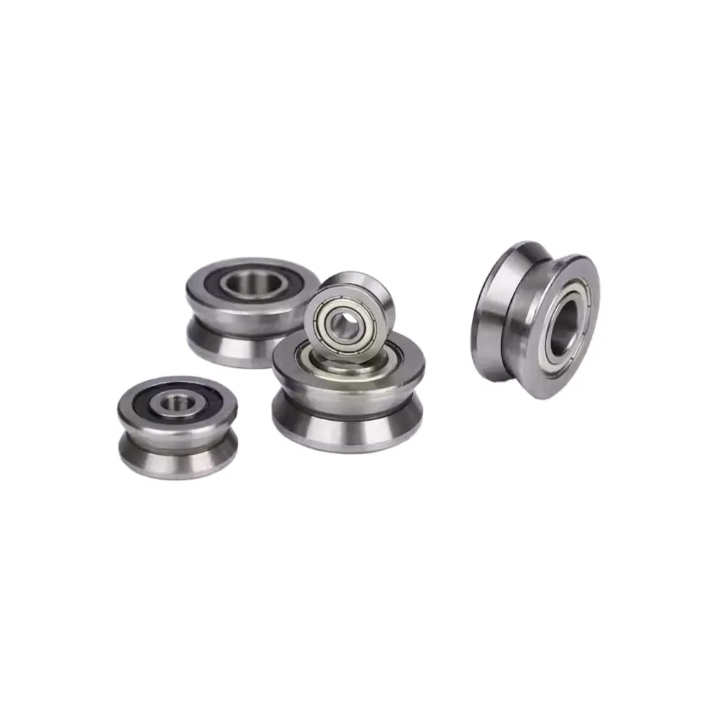 V Groove Track Roller Bearing LV203 LV203zz LV203-2RS RV203/17 RV203/17zz RV203/17-2RS V Groove Bearings pictures & photos
