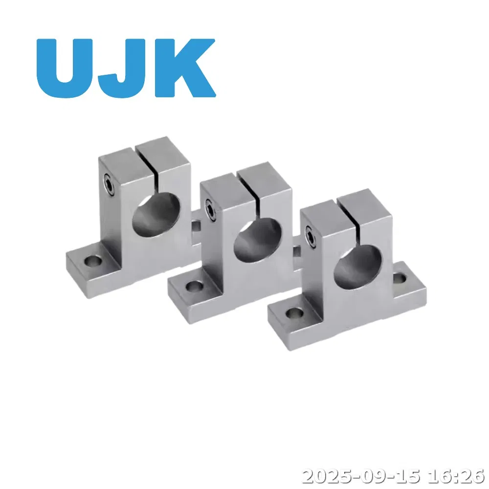 Custom CNC Machining Linear Rail Bearing Shaft Guide Support Bracket Clamp Bearing Manufacturers UK pictures & photos