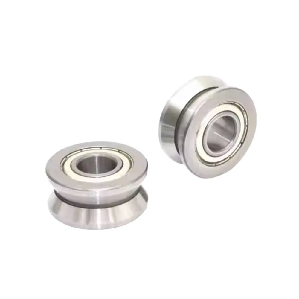LV (RV) Series V-Groove Guide Roller Bearings LV 201-14.2RS LV 202-41 Zz LV 203 Zz LV 204-57 Zz LV 204-58 Zz pictures & photos