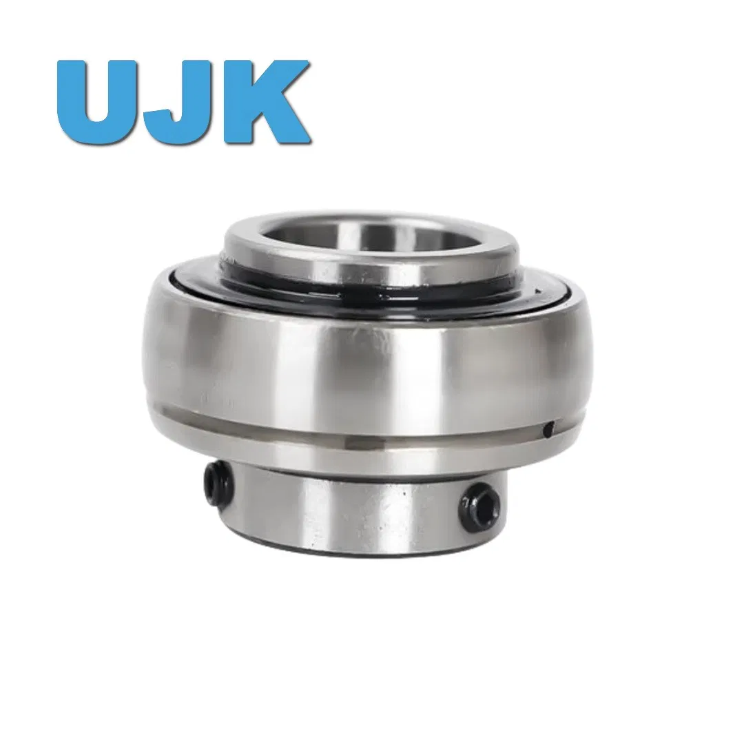 UC214-43 2-11/16X4.9213X2.9370X1.1417 Insert Bearing Setscrew Locking for Gearboxes UC214-44 2-3/4X4.9213X2.9370X1.1417 UC215 75X130X77.8X30 pictures & photos