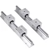 SBR Series Open Type Aluminium Round Linear Guide Block Bearing Unit SBR16luu SBR16uu for SBR16 Linear Rail