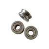 17*58*25mm LV203 Chrome Steel LV Series V Groove Pulley Traces Walking Guide Rail Bearings Roller Bearing Wheel for Roller Guide