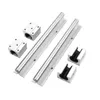 SBR Round Linear Guide Rail with Support Linear Shaft Bearing Rail SBR16-1000mm, 1500mm, 2000mm, 3000mm, 4000mm Linear Guide Rail