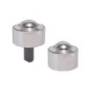 Heavy Duty R053012210 Ball Transfer Unit, Chrome Steel Universal Bull's Eye Wheel Bearing, R0530-122-10 Precision Roller Ball for Industrial Material Handling &