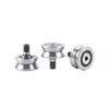 LV RV Series Double Row Track Roller Bearing LV201zz RV201/12-20 12*41*20mm V Groove Track Roller Bearings V Groove Bearings