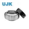 Hc318 Hc318-55 Hc318-56 Insert Bearing 55mm 56mm Bore Cast Iron Housing for Farming Equipment
