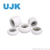 U-Groove Track Wheel Plastic Bearing Pulley Is Pulled by Pulley Sliding Rollers Wheel Circular Tube Track Pulley Plastic Ball Bearings Ball Bearing Track