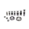 Wire Guides Straightening U Groove Track Roller Bearings 6.5*31.8*8/9.5 Stainless Steel Material U V Type Bearings Hot Selling