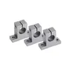 2PCS 8mm Linear Motion Shafts + 4PCS Scs8uu Linear Bearing Blocks + 4PCS Sk8 Shaft Support
