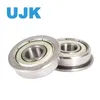 Flange Bearing F695zz Open 5X13X15X4X1 F695zz Zz 5X13X15X4X1 Textile Loom Shuttle Guides Industrial Machinery