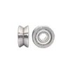 LV20/8 LV20/8zz LV20/8 2RS RV20/8-10 8X30X14mm V Groove Guide Wheel Track Roller Bearing for 10mm Linear Shaft