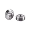 5mm W Groove with 625 Zz Bearing Bw25 Idler Passive Plastic Pulley Wheel for CNC Open Builds 3D Printer V Slot Aluminum Profile