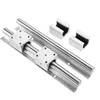 SBR Series Open Type Aluminium Round Linear Guide Block Bearing Unit SBR16luu SBR16uu for SBR16 Linear Rail