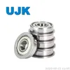Flanged Steel Ball Bearings F697zz Open 7X17X19X5X1.2 F697zz Zz 7X17X19X5X1.2 Fuel Valve Control Shafts Radar Antenna Positioning Units
