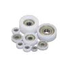 Custom PA6 Black Plastic Nylon Sheave Pulley Bearings Timing Type for Transmission Machinery Construction Industries POM OEM