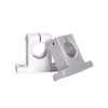 2PCS 8mm Linear Motion Shafts + 4PCS Scs8uu Linear Bearing Blocks + 4PCS Sk8 Shaft Support
