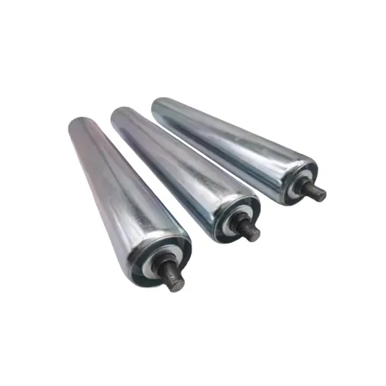 Drum Conveyor Roller for Steel Mill Slag Handling 800°C Heat Resistance Ceramic Coated Surface Conveyor Drum Roller pictures & photos